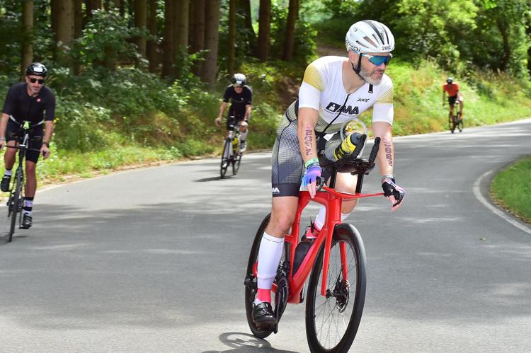 Triathlon bike representing the cycling discipline in triathlon racing